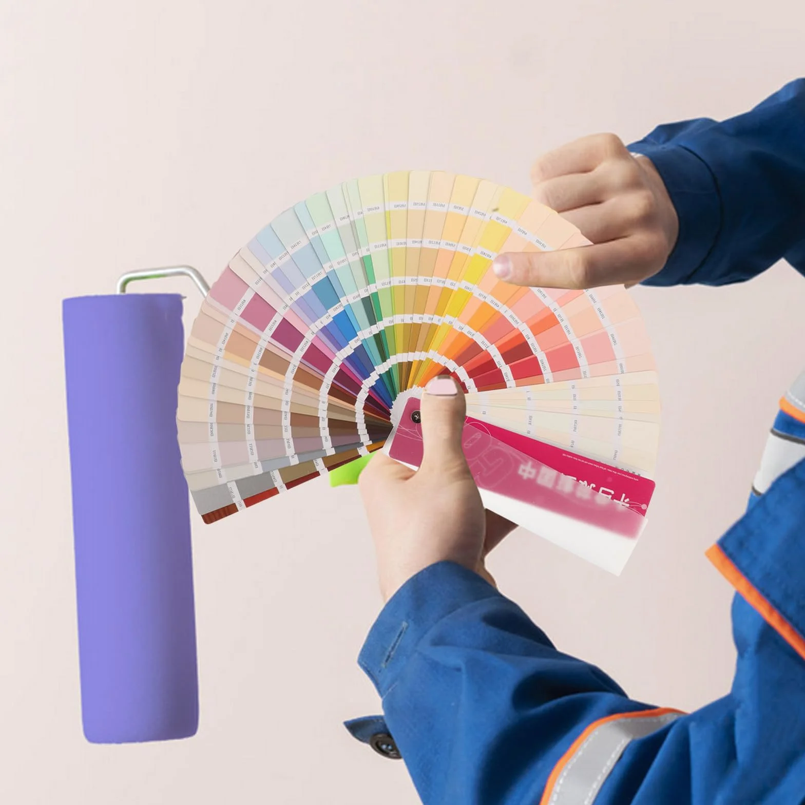 MAGICLULU Campioni di Vernice 365 Colori Standard in Carta Campione, Set per Verniciatura di Pavimenti e Oggetti, Adatto a Professionisti e Uso Domestico