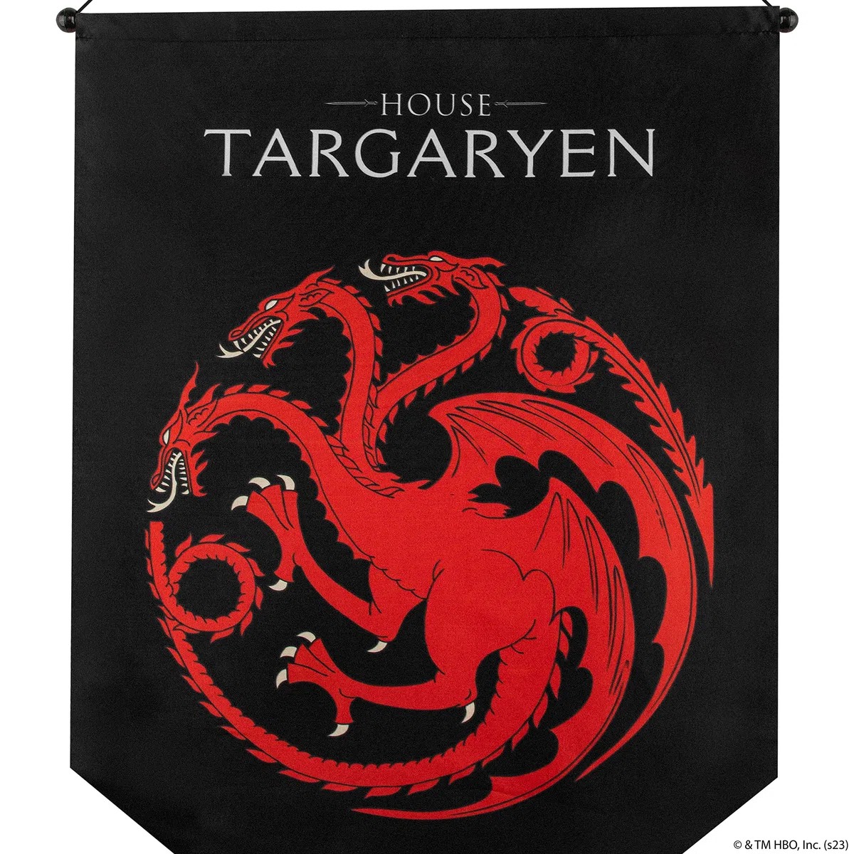 Cinereplicas Game of Thrones - Targaryen banderola da tavolo 100 * 55cm - Licencia Oficial