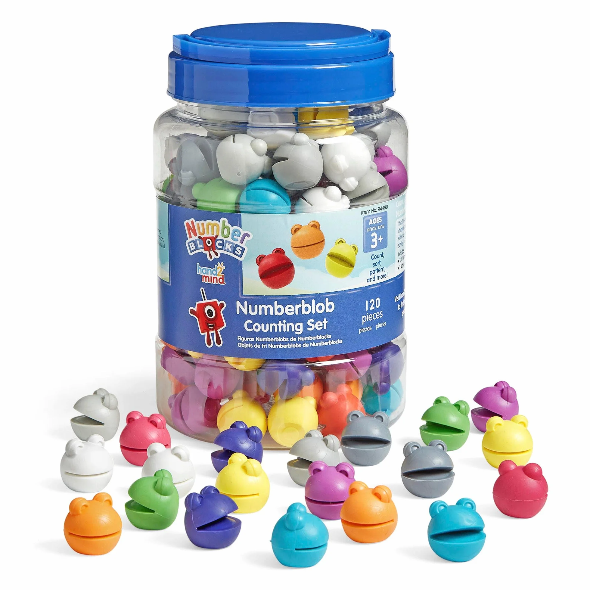 Contatori Numberblobs dei Numberblocks di Learning Resources. contatori per l’apprendimento della Matematica per Bambini, Risorse didattiche per la Matematica, Contatori da ordinare, dai 3 Anni.