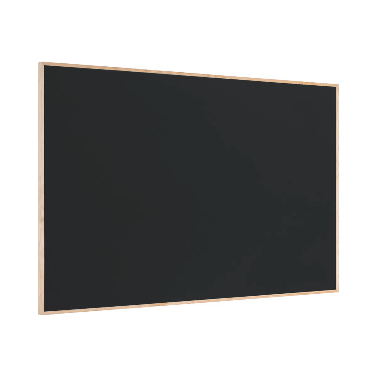 Bi-Office Lavagna New Basic, 88.5 x 58.5 cm, Superficie Non Magnetica, Cornice In Pino Verniciato