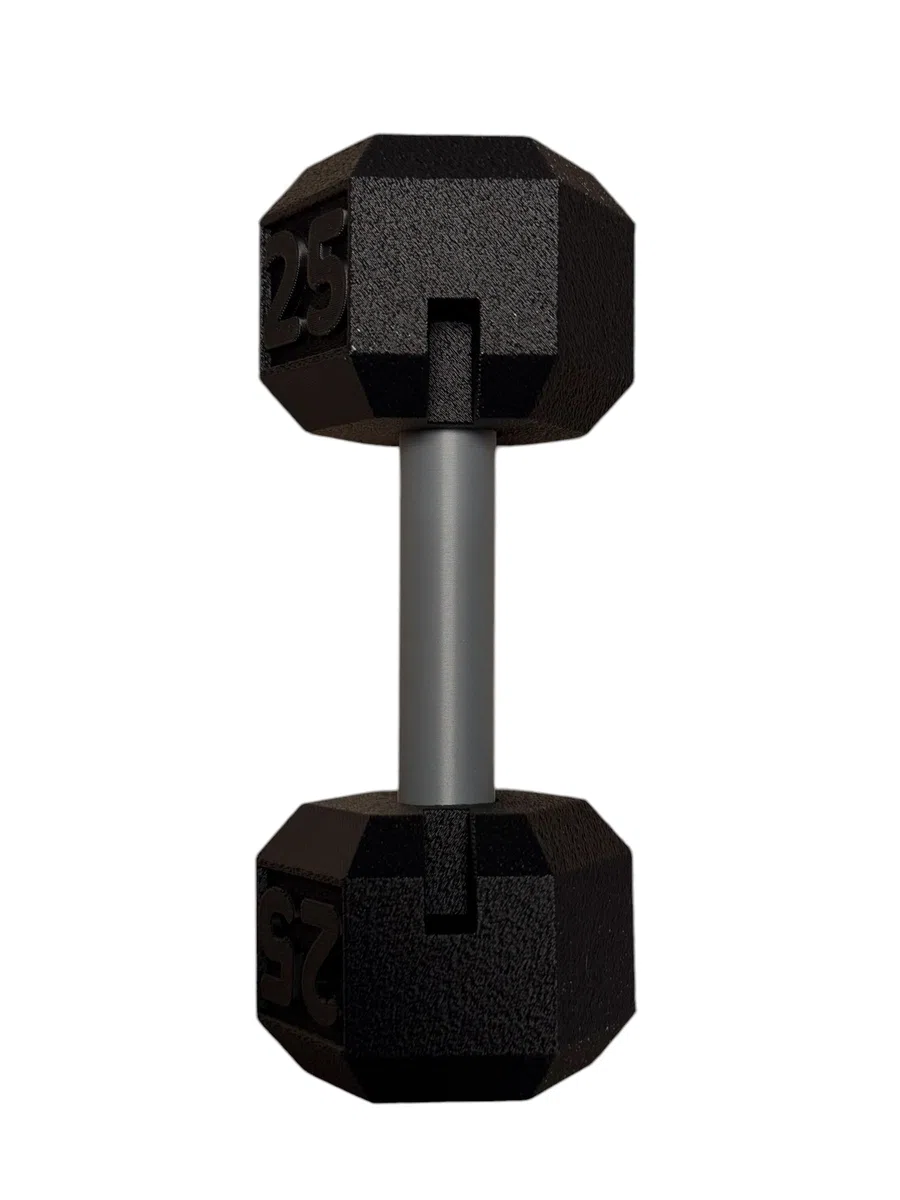 Supporto per Carte da Visita a Forma di Manubrietto - Allenamento Fitness - Decorazione per Yoga, Fitness Studio, Ufficio - Sportivo - Gym - Sport - Decorazione Fitness