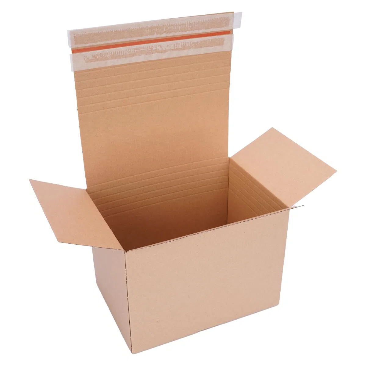 verpacking Cartone automatico 304 x 216 x 130-220 mm VP 50 altezza variabile marrone [dimensione e quantità selezionabili] cartoni da spedizione con coperchio autoadesivo 20 pezzi