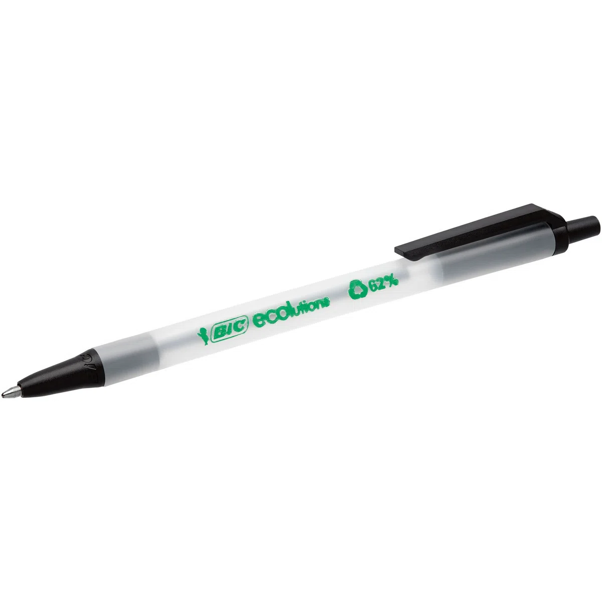 SCATOLA 50 PENNE A SFERA SCATTO ECOlutions NERO 1.0MM BIC