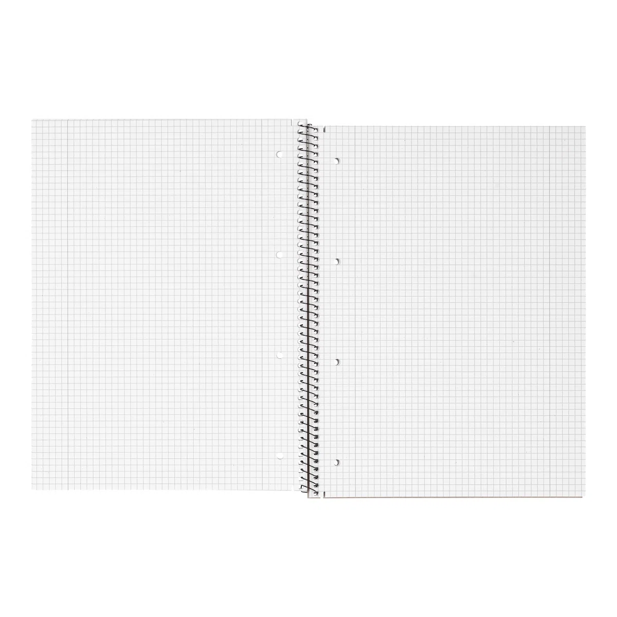 Limit 100050537 - Quaderno DIN A4, 80 fogli a quadretti con margine sinistro e destro, 10 pz, copertina rossa