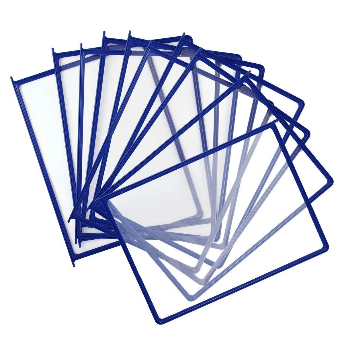 Leviatan Pannello di visualizzazione A4, PP, confezione da 10 pezzi, blu