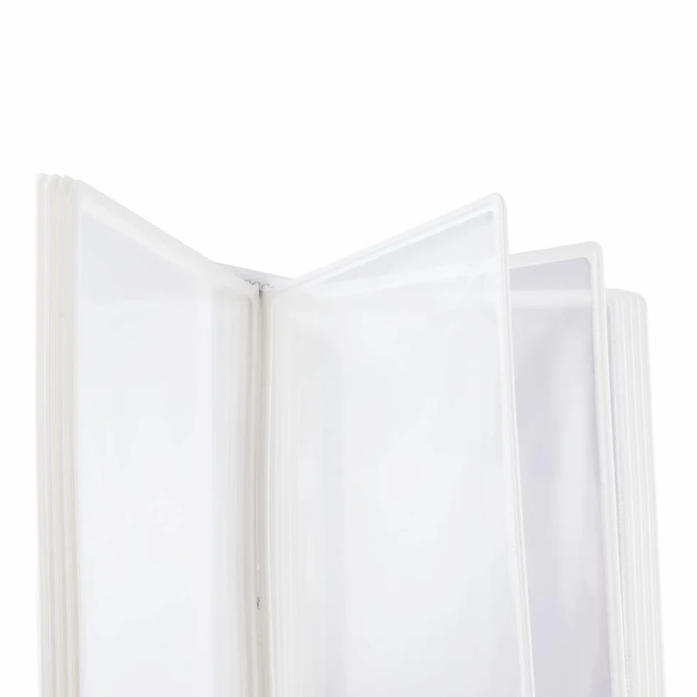 Leviatan 207015 - Pannello di visualizzazione A4, confezione da 10 pezzi, colore: Bianco