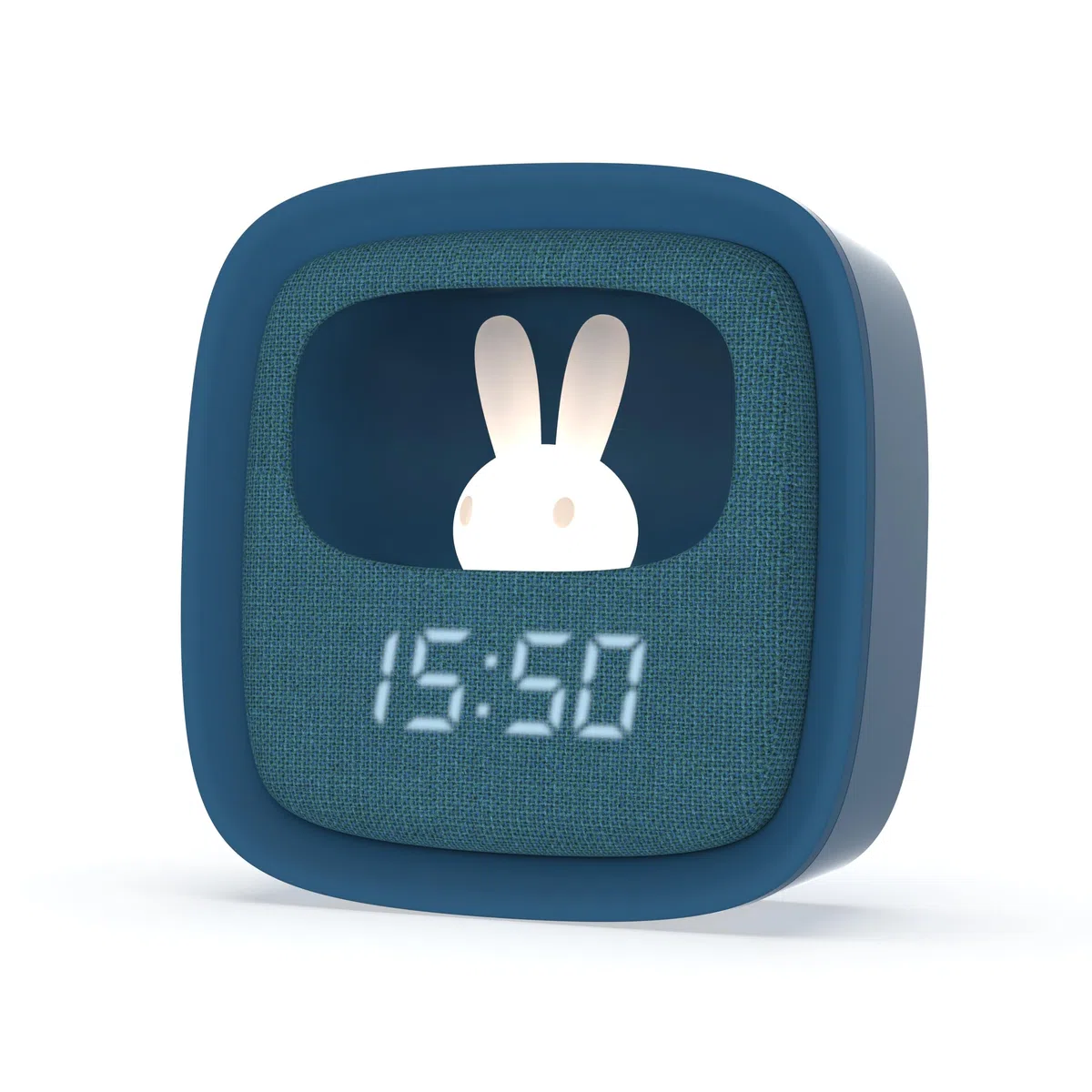 Mob BILLY CLOCK REVEIL VEILLEUSE LAPIN DARK BLUE