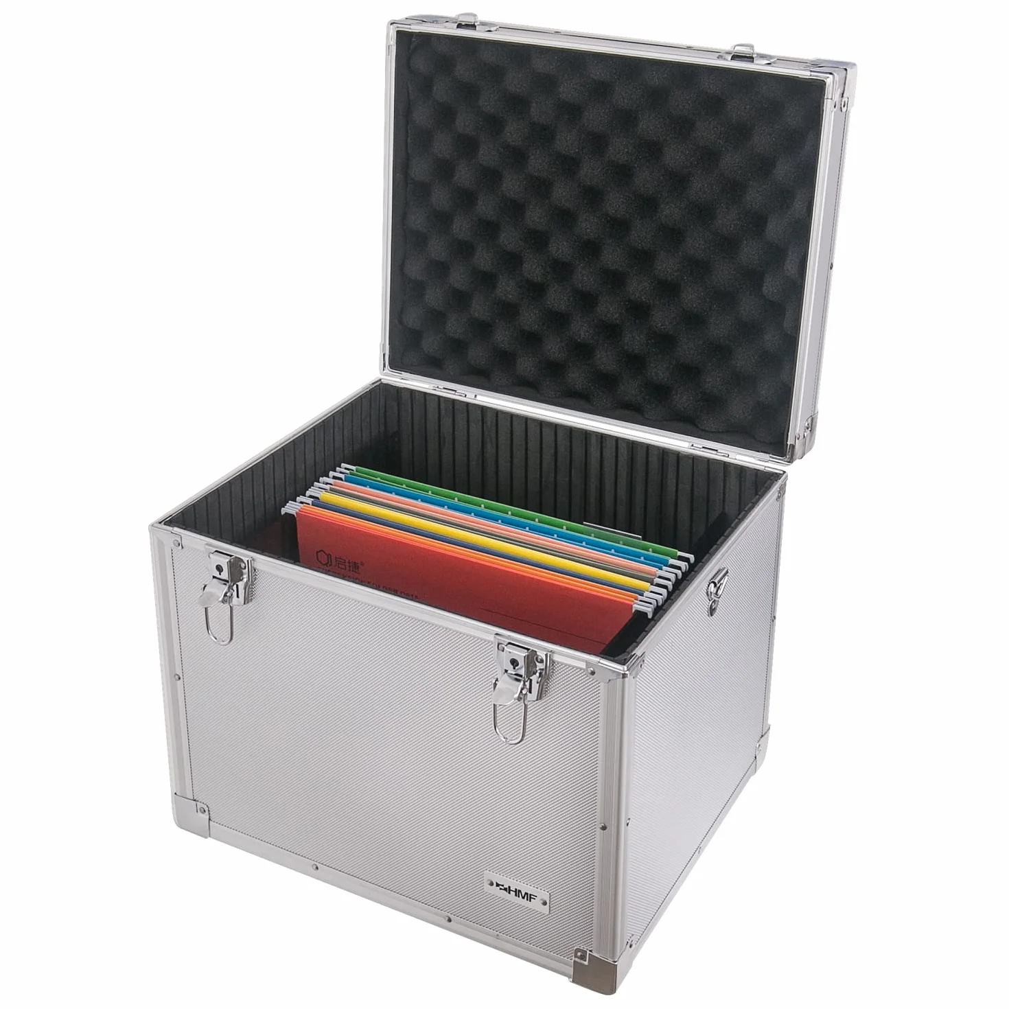 HMF 14812-02 - Cartella sospesa, in alluminio, per cartelle sospese, formato DIN A4, 41 x 33 x 36 cm