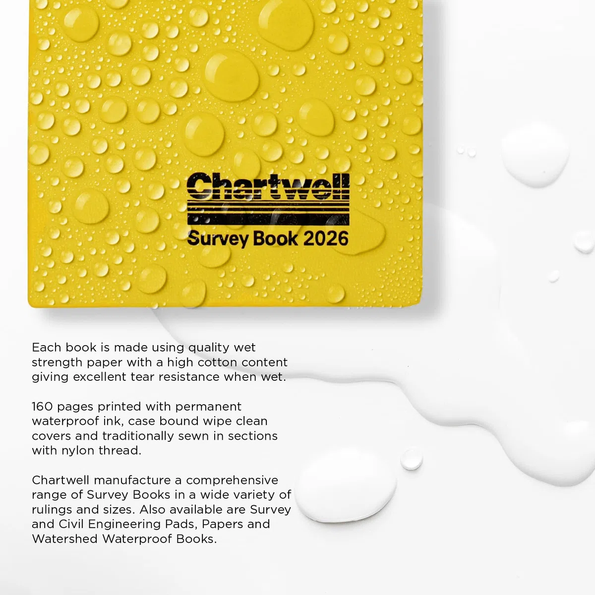 CHARTWELL SURVEY BK 5X8IN FIELD 2026