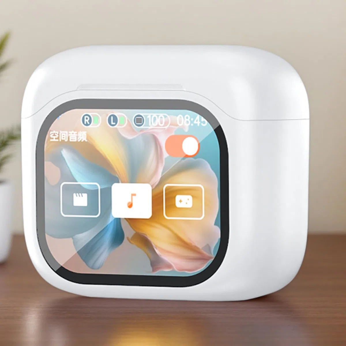 Auricolari per traduttori: dispositivo AI wireless, auricolare intelligente, traduttore vocale in reale, auricolare con display LED | Accessorio per la cancellazione del rumore per all