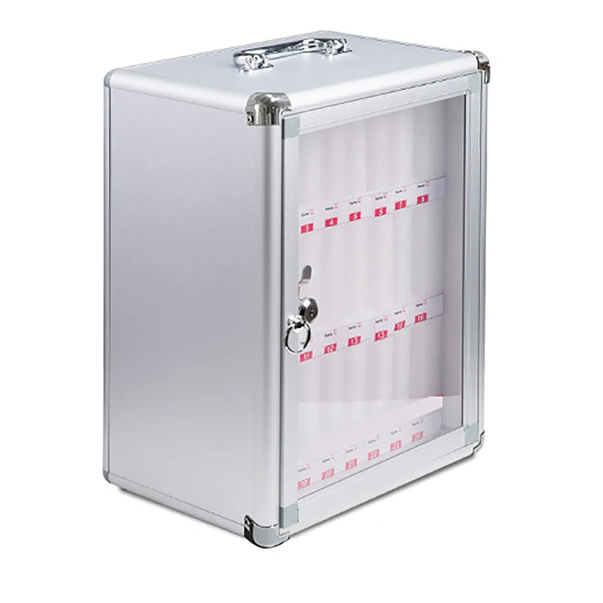 Armadietto Porta Cellulari,con Numerazione e Serratura,per Aule, Esami, Lavoro in Fabbrica (24 Slot)