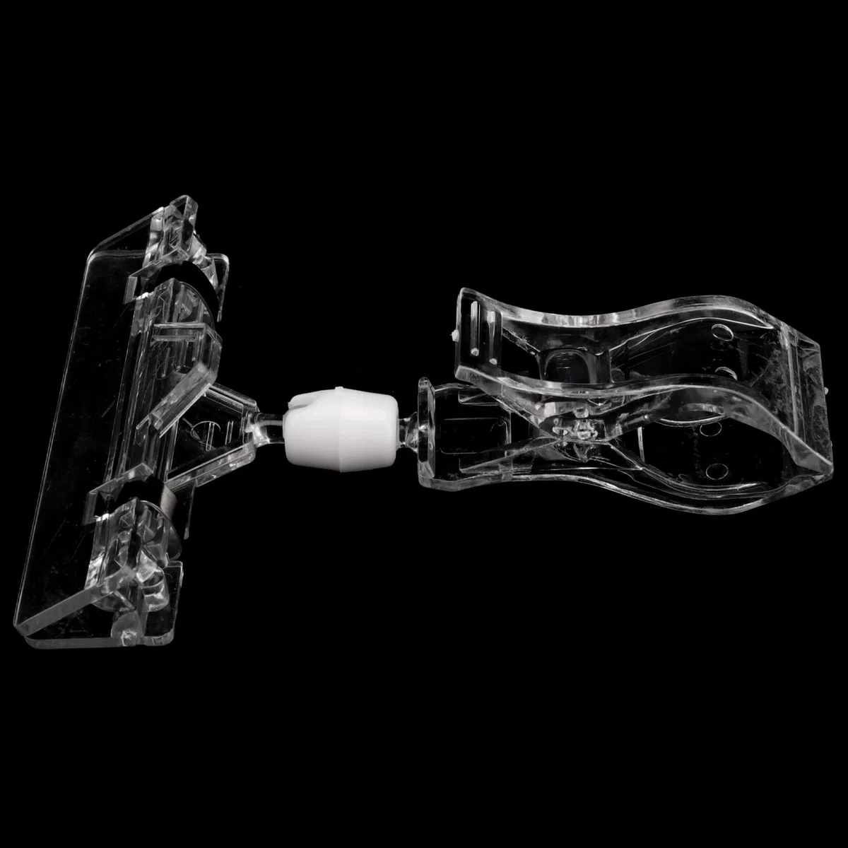 MUKLEI 30 clip di segno girevole in plastica, supporto per etichette con clip per display per segni, clip sul supporto per segno di plastica per il mercato, Centro commerciale