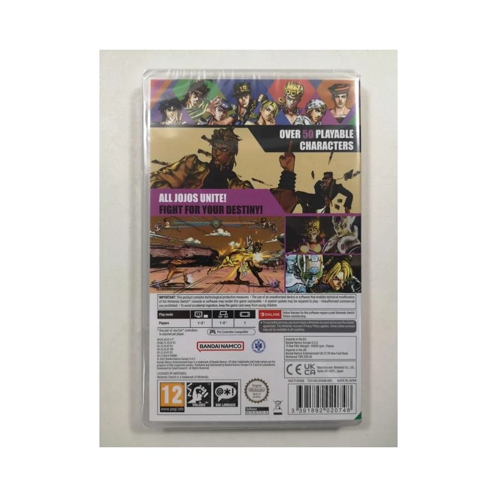 JoJo's Bizarre Adventure: All Star Battle R (Switch)