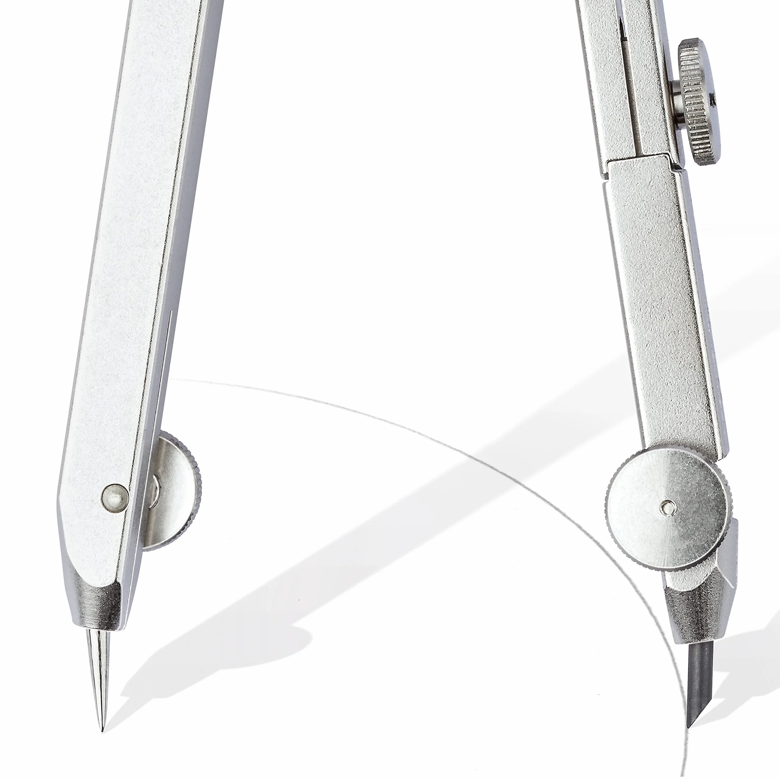 Staedtler 552 01 Mars Comfort 552 - Compasso a regolazione rapida, in custodia con coperchio ribaltabile, blu / argento Zirkel