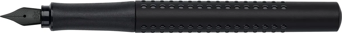 Faber-Castell Stilografica Grip Edition All Black M