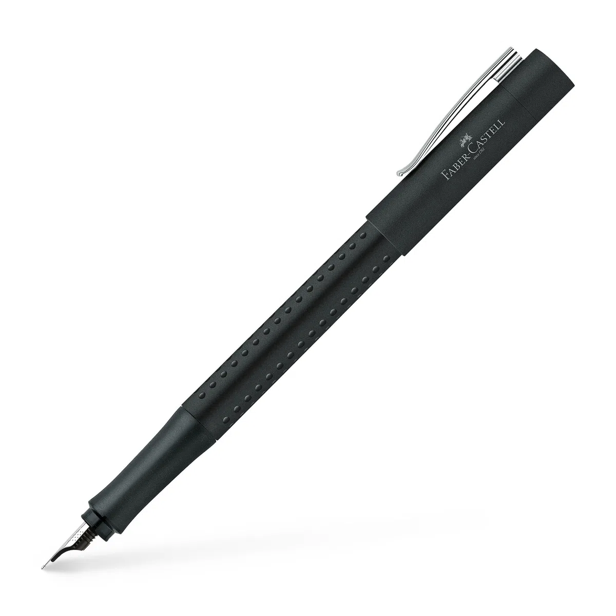 Faber-Castell Stilografica Grip 2011 F Nero