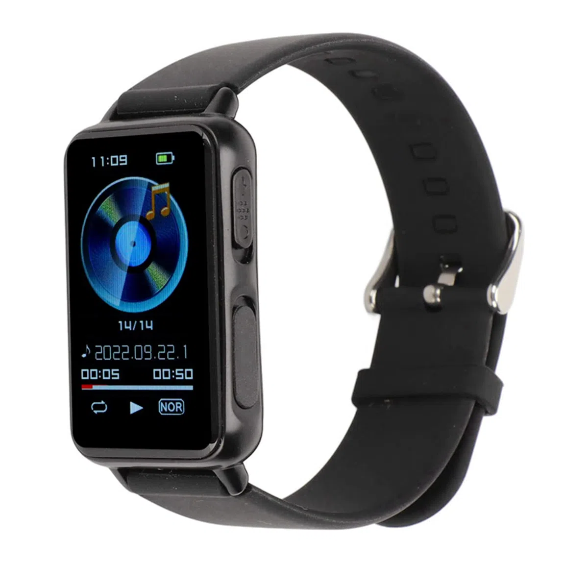 Orologio Registratore Vocale Digitale, Registratore Vocale con Cancellazione del Rumore con Riproduzione, Ebook, Registrazione Continua 50 Ore, per Lezioni, Riunioni, Lezioni (16GB)