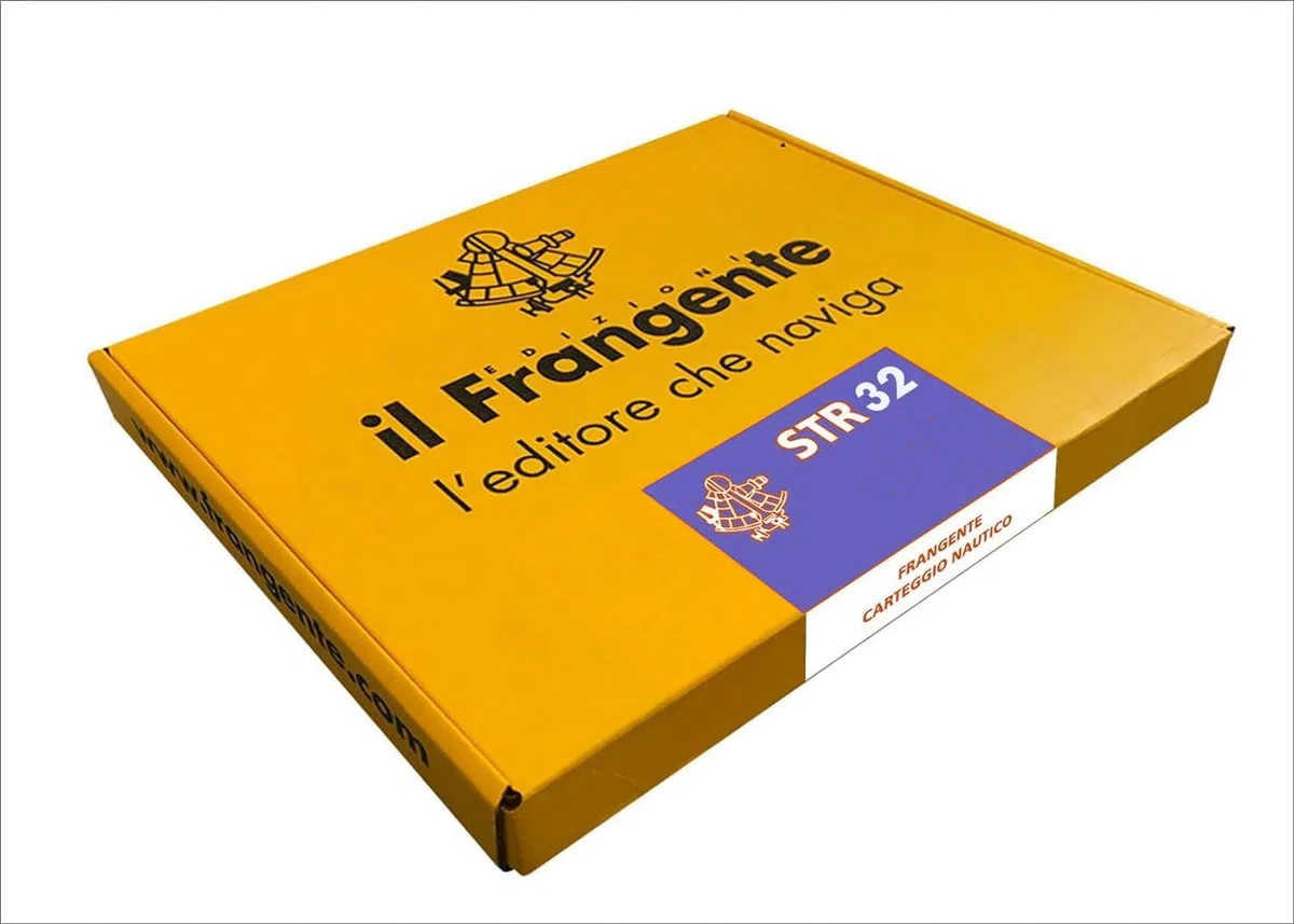 Set Squadrette e Compasso nautici - Kit Carteggio Skipper Plus - Corredo Il Frangente STR 32