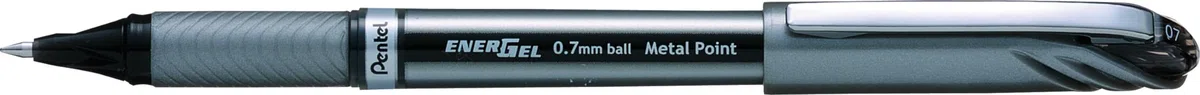 Pentel - BL27-AX - CONFEZIONE 12 ROLLER ENERGEL PLUS 0.7 NERO