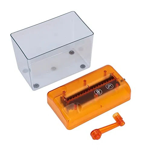 Scrivania Micro Cross-Cut Hand Shredder Per Uso Domestico Può Triturare Schede Scatola di polvere Cross-Cut Trituratore Manuale Portatile Compatto Per