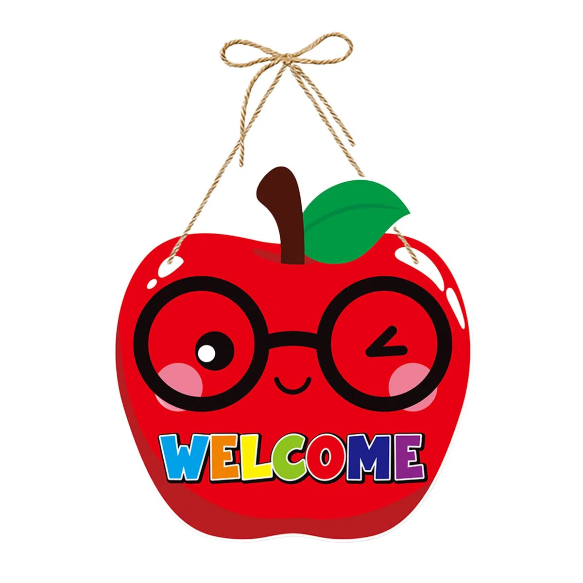 1 pz/2 pezzi per porta a scuola cartelli per il primo giorno in aula decorazioni di carta da appendere alla parete fatte