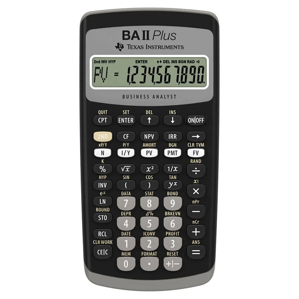 Texas Instruments BAII PLUS