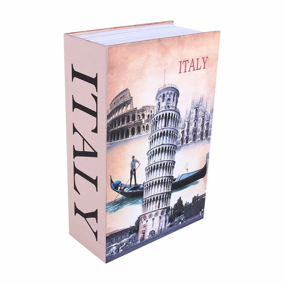 Dizionario di sicurezza, libro di dizionari cassetta di sicurezza cassetta di sicurezza per gioielli in contanti per la casa e l'ufficio(Tipo Italia)