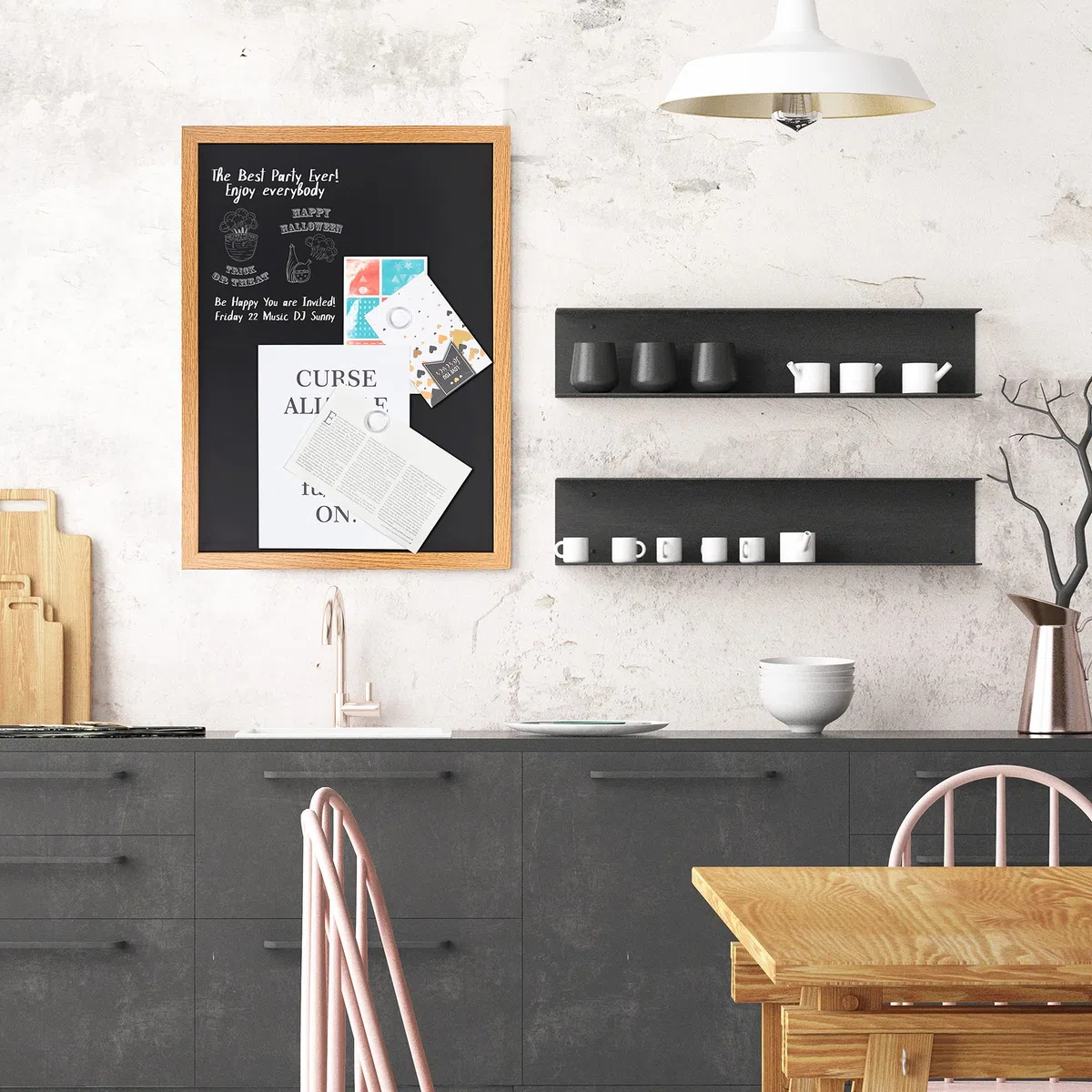 Amazon Basics Lavagna, 43 x 58,4 cm, Nera