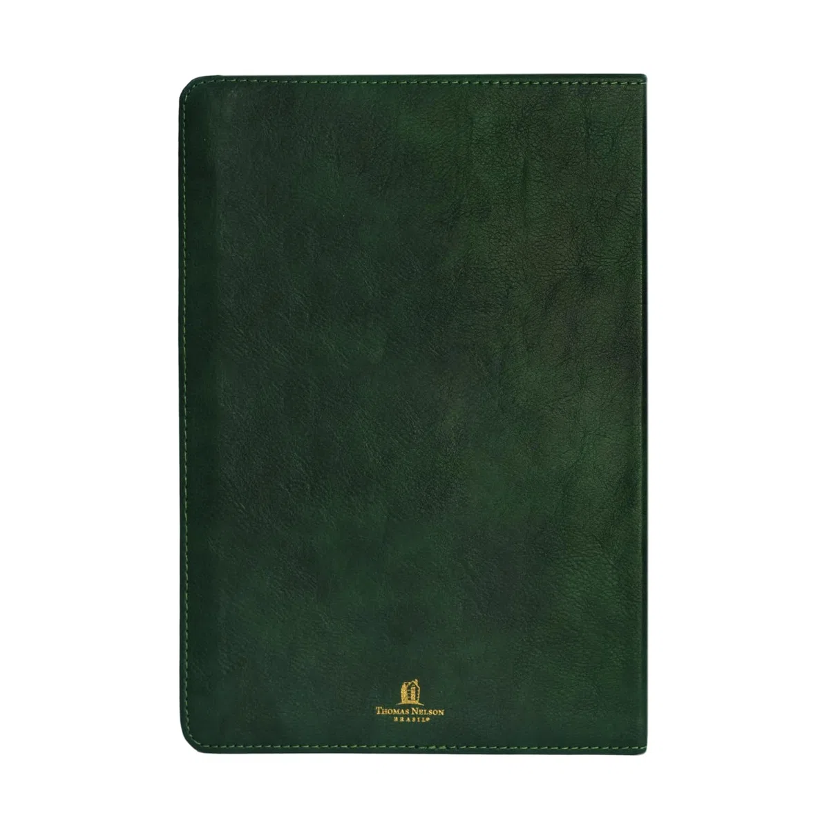 Bíblia Bilíngue, Português/Inglês, ACF/KJV, Couro Soft, Verde, Leitura Perfeita