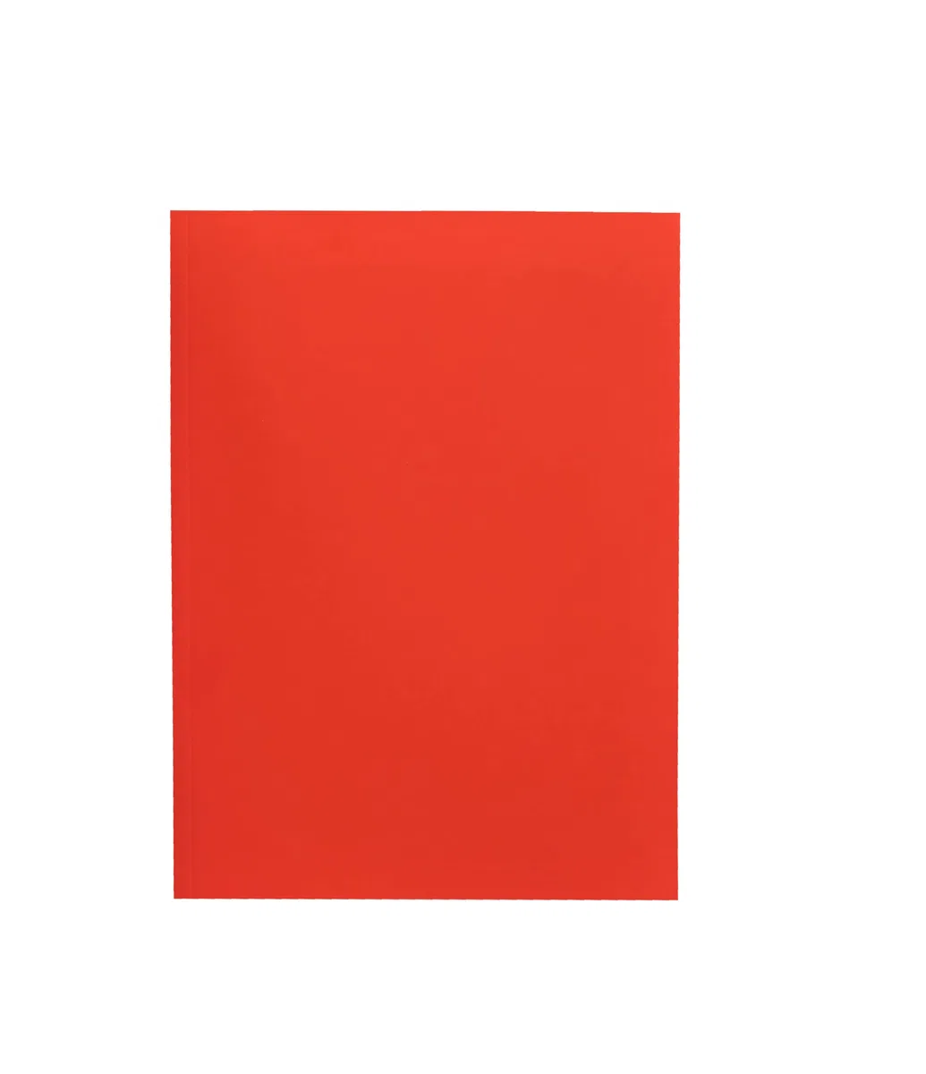 Alevar Cartellina 3 Lembi in Cartoncino Bristol 270 gr, Formato 25x34,5 cm, Colore Rosso, Confezione da 25 Pezzi