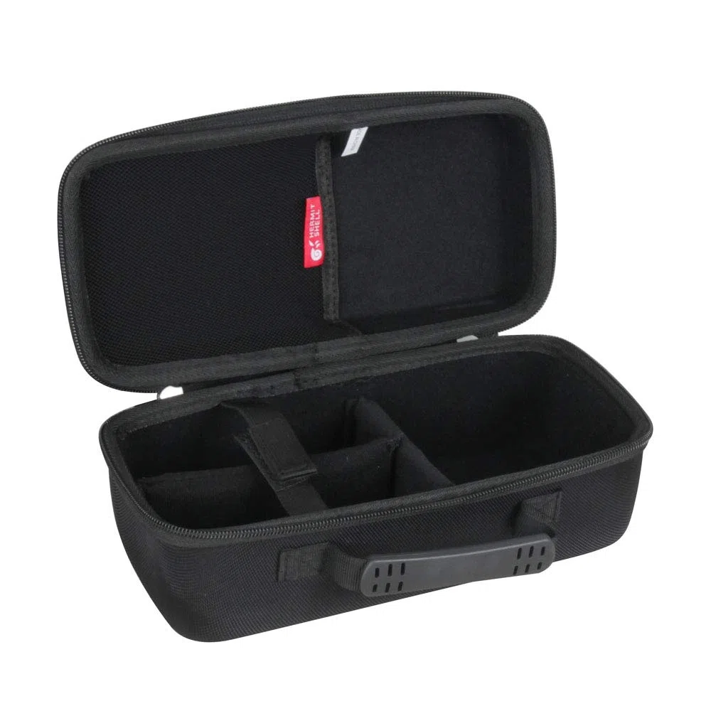 Hermitshell - Custodia rigida, in EVA, per etichettatrice Brother VC-500W, da viaggio, colore: nero