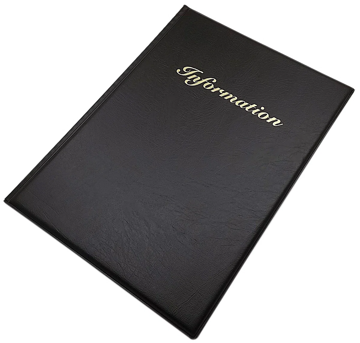 Information Mappe DIN a 4 con 12 scomparti/Schermo Design con apertura dall' alto/MJ Germany Made in UE in diversi colori nero