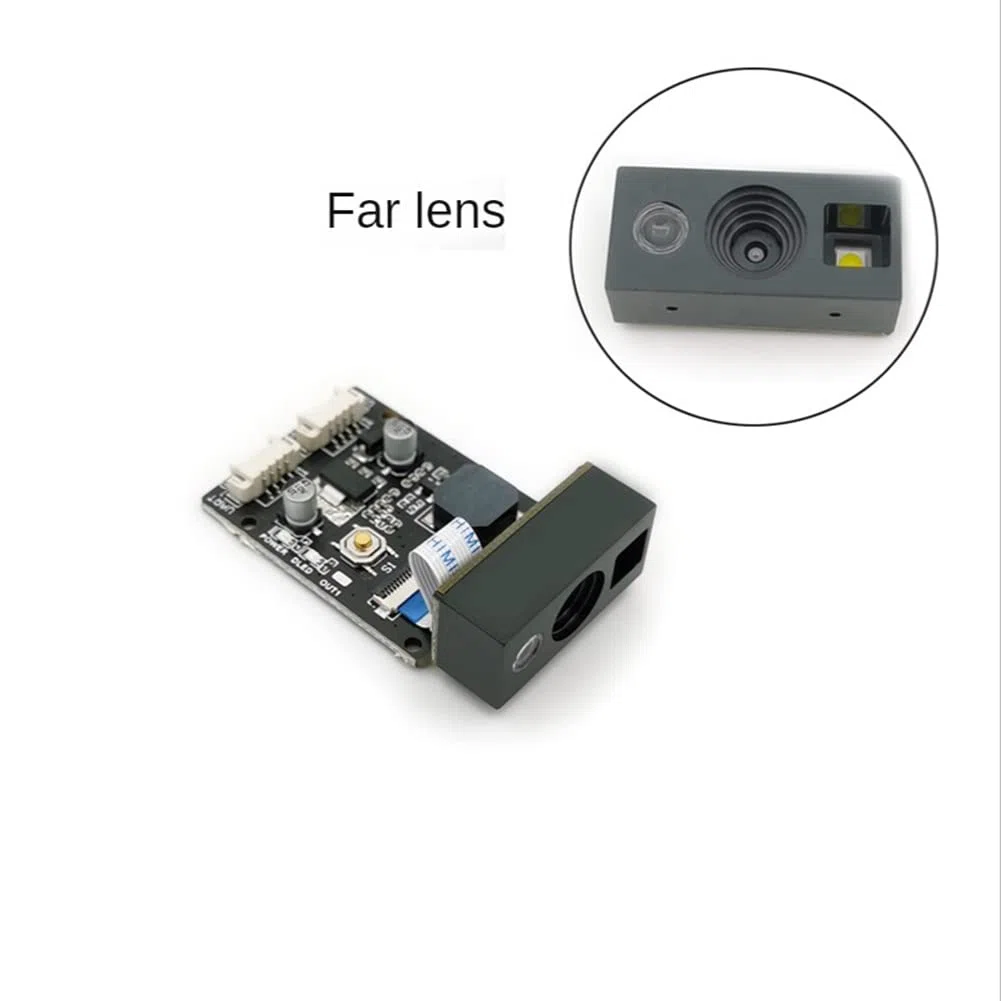 GM865 1D 2D Scanner di codici a barre USB TTL Lettore di codici a barre QR Code Modulo CMOS con cavo per supermercato bus, lenti distanti