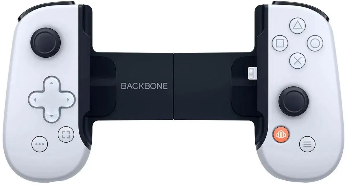 BACKBONE GAMEPAD BB-02-W-S WHITE IPHONE/LICENZA UFFICIALE PLAYSTATION BB-02-W-S, per Nvidia Shield