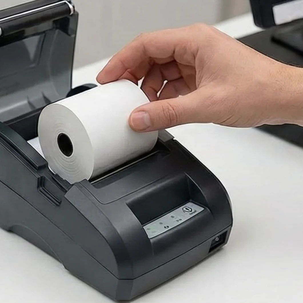 50 Rotoli Carta Termica 80x80x12mm Professionali (80 Metri) | BPA Free & Omologati | Per Registratore di Cassa RT, Stampante Fiscale, Epson, Custom e POS