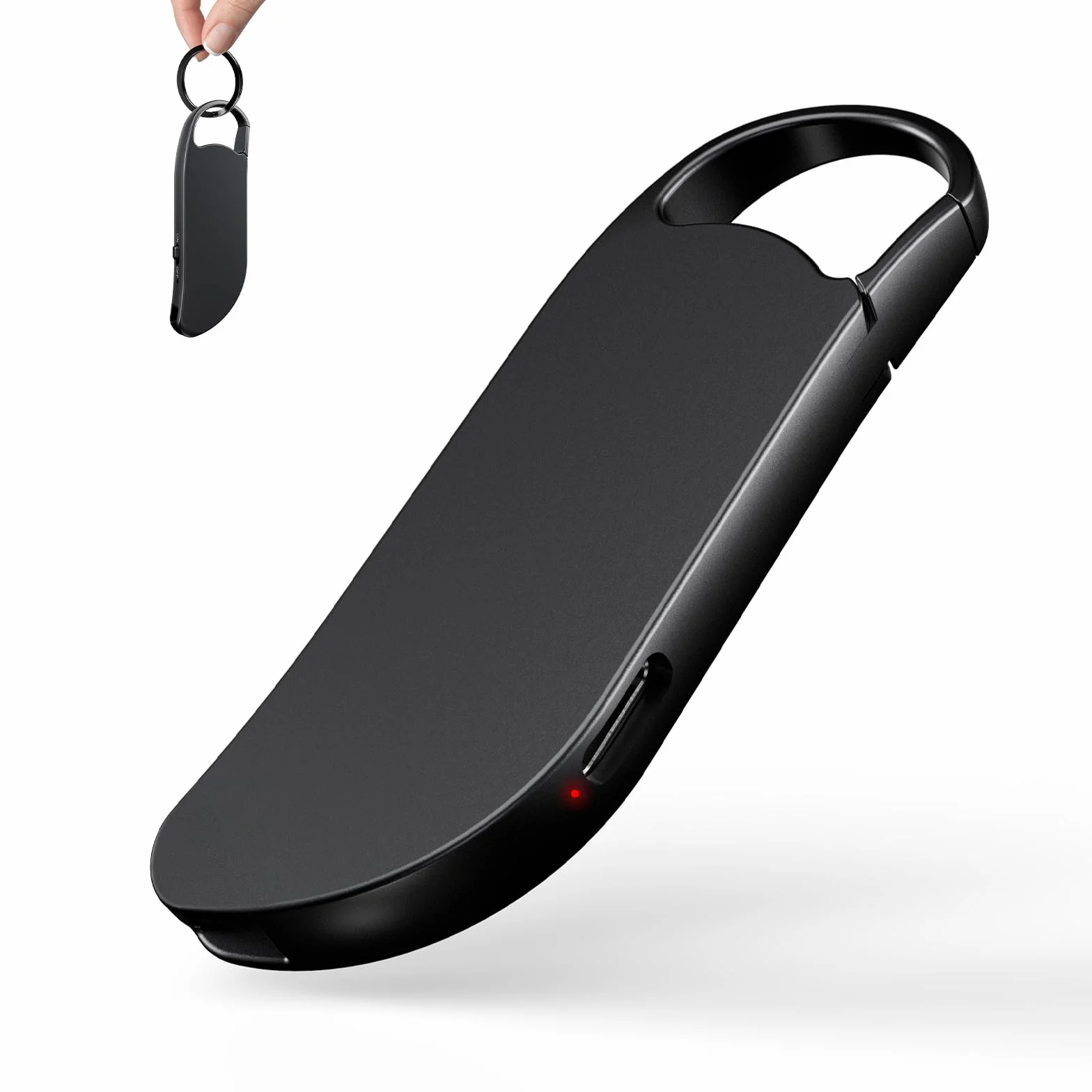 32GB Registratore Vocale Professionale, Clooissr 1536Kbps Registratore Vocale Portatile e Appendibile con Attivazione Vocale, Registratore Audio Digitale per Lezioni, Riunioni, Interviste