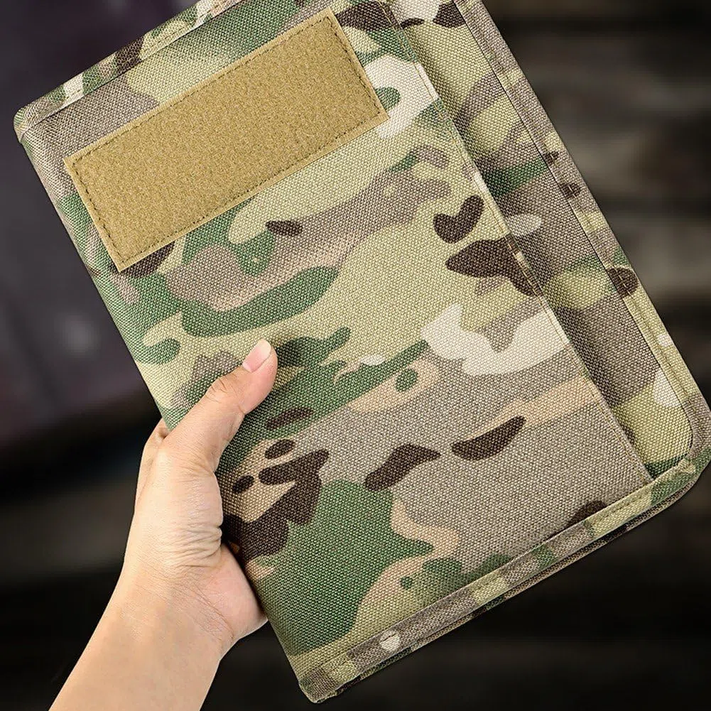 Copertina per Notebook Resistente alle Intemperie 1 Pezzo Custodia per Notebook Tattica con Cerniera Biglietti Visita Ricaricabili Blocco Note per Interni Ed Esterni