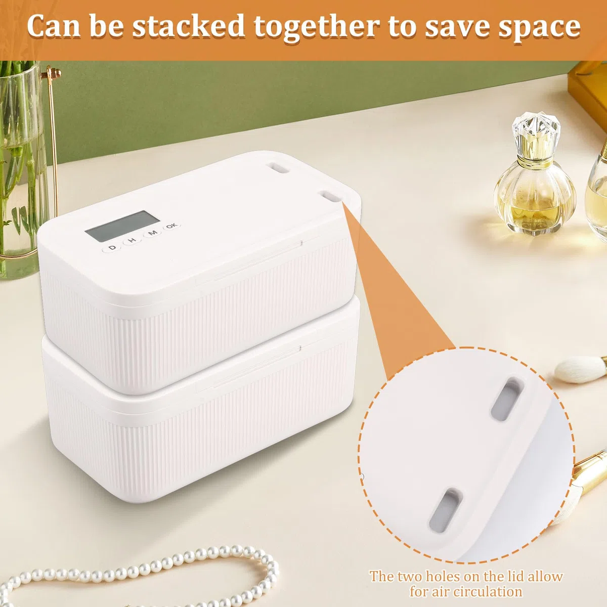 Safe Timed Lock Box, cassaforte per cellulare con timer, multipurpose Lockable Box con timer e 2 modalità di lavoro, prigione per cellulare, per cucina, casa, scuola, uso personale, viaggi, 23,9 x