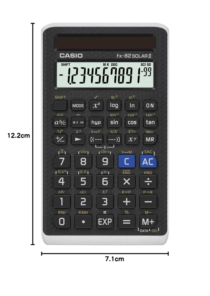 Casio FX 82 Solar II