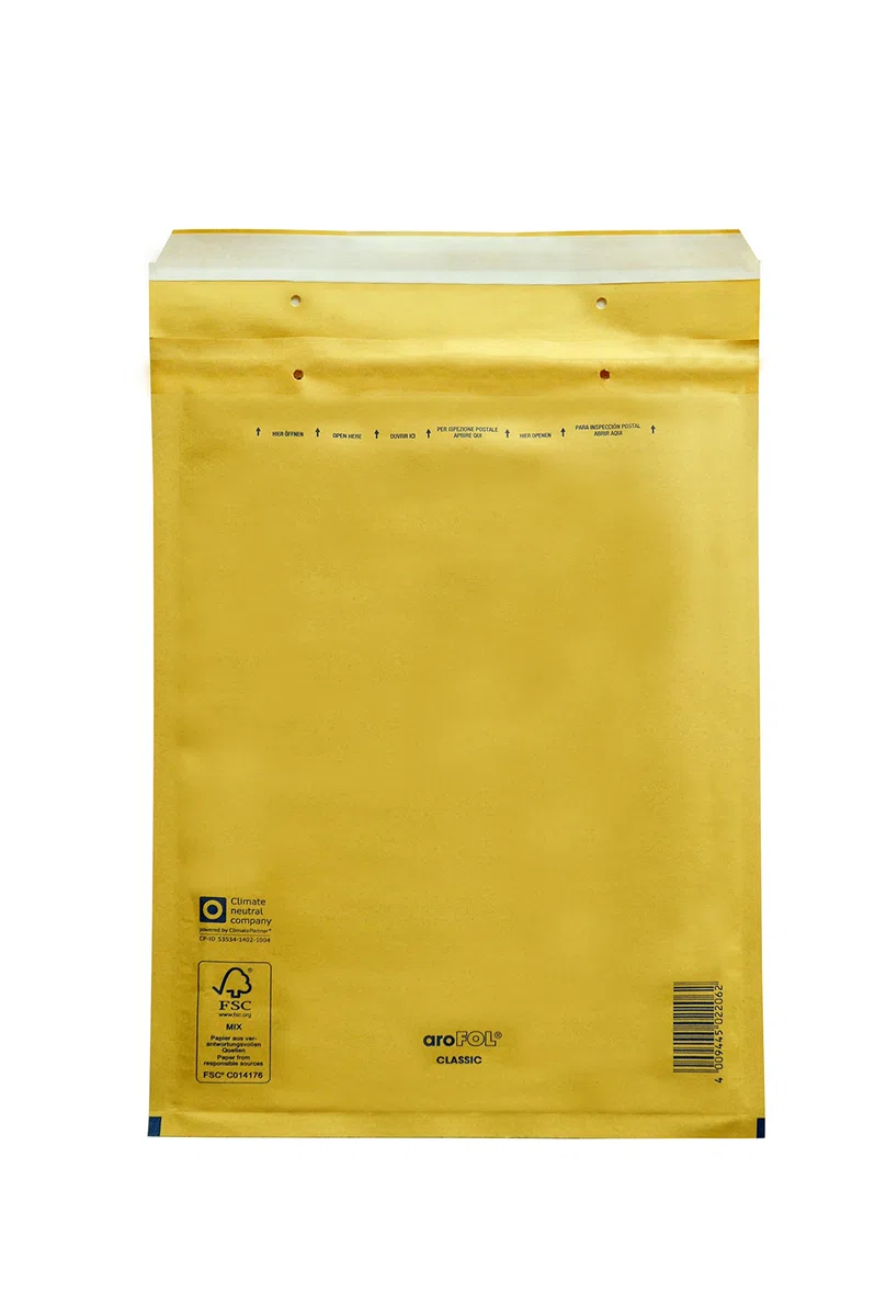 Carte Dozio - Buste imbottite avana per spedizioni - F.to interno mm 175x275 - 100 pz conf.