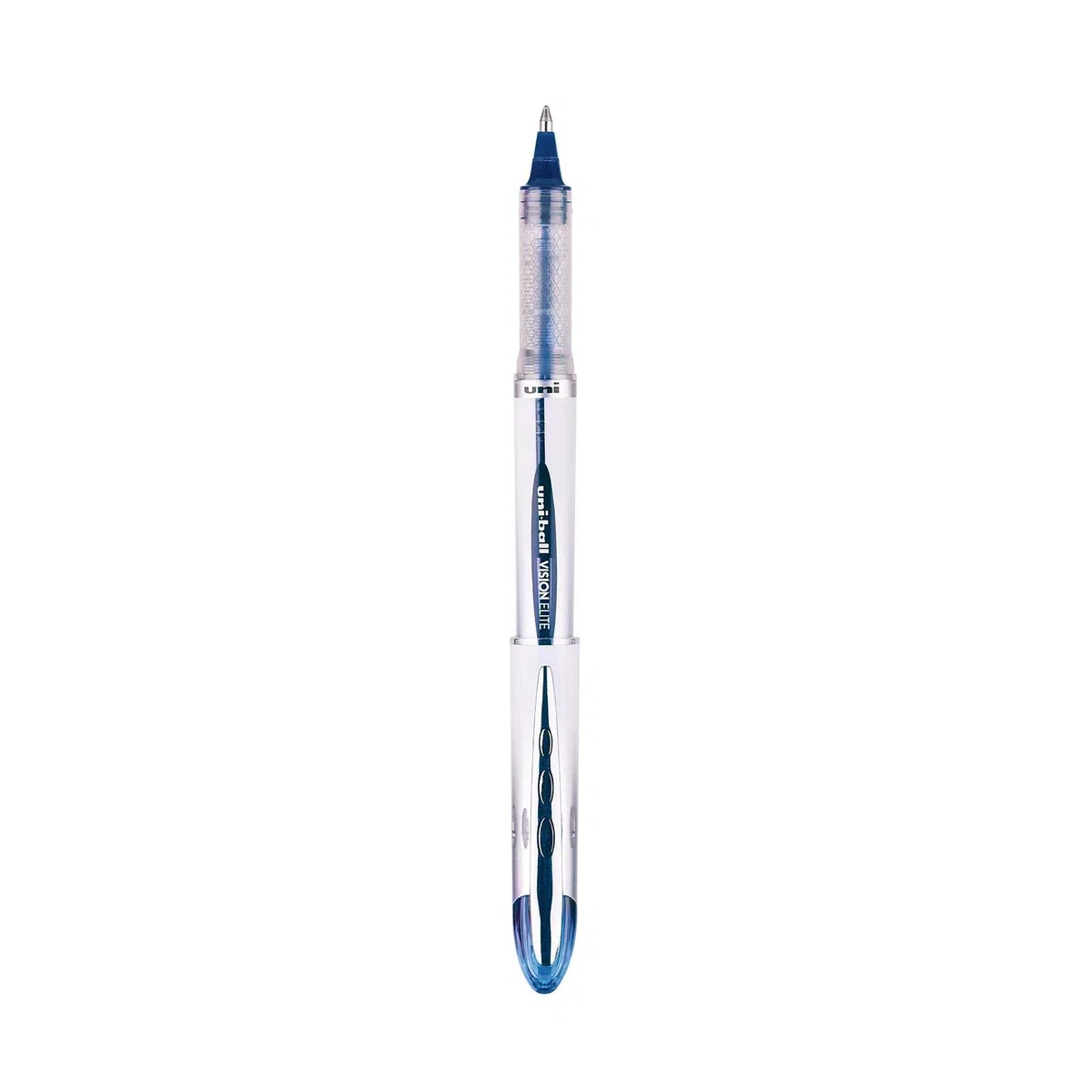 uni-ball - Uni Mitsubishi Pencil - 10 penne Vision Elite UB200 - Airplane Safe - Penna Roller Inchiostro Liquido - Punta 0,8 mm - Scrittura media - Penna Bleus