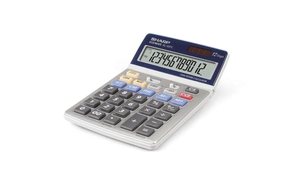 Sharp EL-337C Desktop Calculator