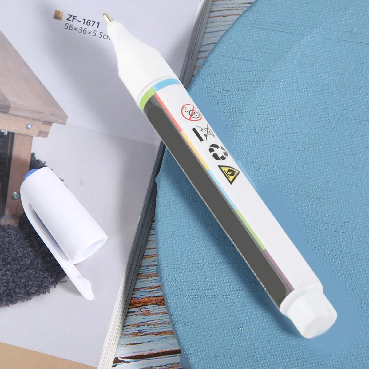 Penna a inchiostro conduttivo per circuito, eccellente conduttività, per la riparazione di tastiere e telecomandi, 6 ml, vernice nera per tecnici