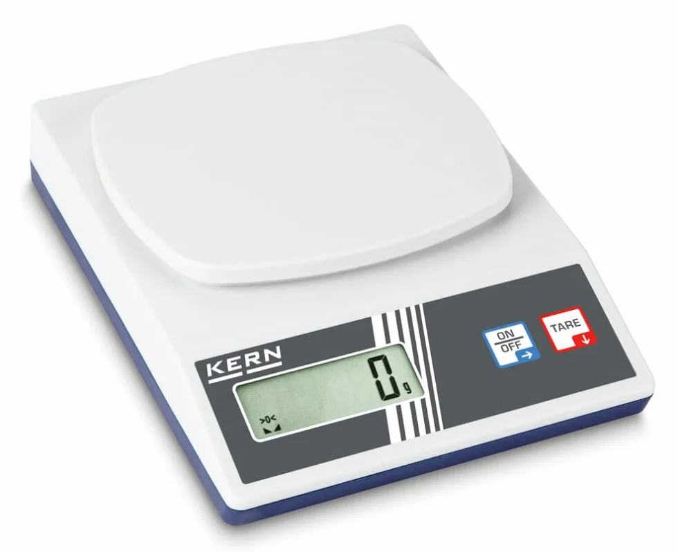 Kern EFS 600-1 - Bilancia didattica impilabile per l‘insegnamento sperimentale, Divisione [d]: 0,1 g, Portate [Max]: 620 g