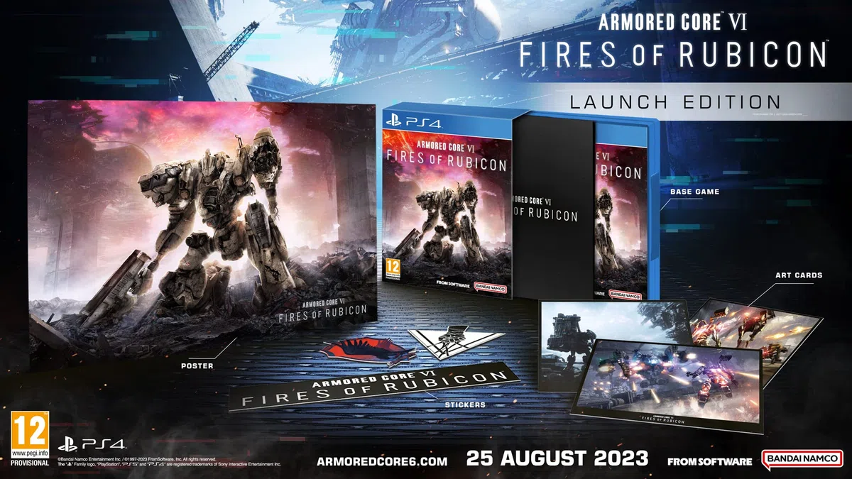 BANDAI NAMCO Entertainment Armored Core VI Fires of Rubicon (Day 1 Edition)