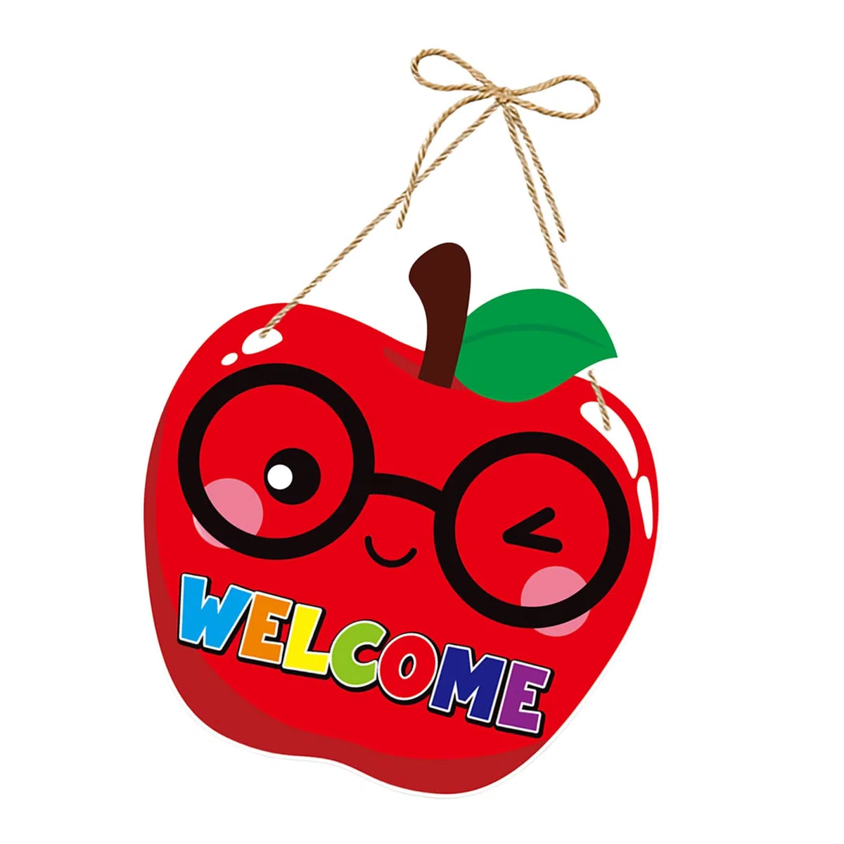 1 pz/2 pezzi per porta a scuola cartelli per il primo giorno in aula decorazioni di carta da appendere alla parete fatte