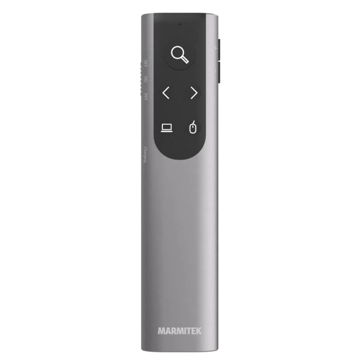 Presenter per presentazioni Marmitek WPR 400A – Puntatore digitale e Air Mouse – Funzione zoom e evidenziazione – Ricevitore USB-C e USB-A – Presentazioni – Wireless Presenter – Clicker PowerPoint