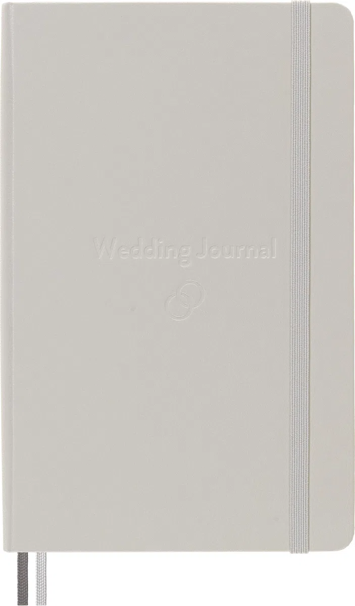 Moleskine Wedding Journal, Taccuino a Tema per Pianificare e Organizzare il Tuo Calendario di Nozze, Copertina Rigida, Formato Grande 13 x 21 cm, 400 Pagine