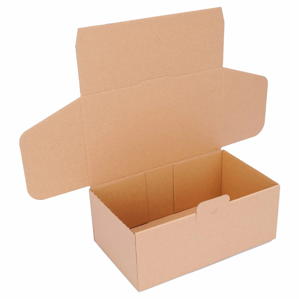 verpacking Scatole pieghevoli 250 x 150 x 100 mm marrone (dimensioni esterne 258 x 158 x 105 mm) WP 30 cartone di spedizione cartone DHL Hermes DPD GLS imballaggio (50 pezzi)