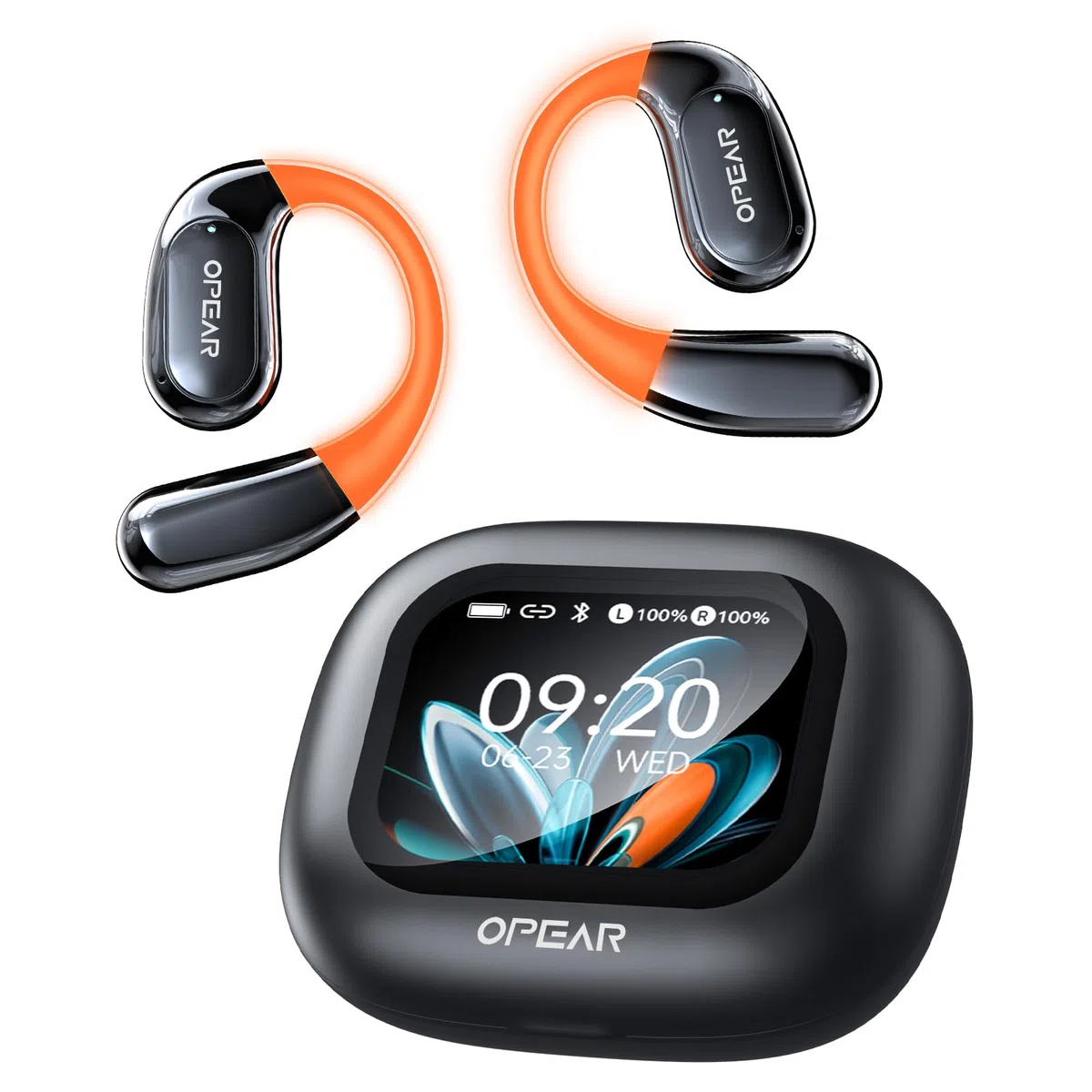 NE27 AI Cuffie Traduzione Simultanea, Auricolari Traduttore Simultaneo in 134 Lingue con Touchscreen LCD, Compatibili con iOS e Android per Viaggi, Ambiente Professionale e Apprendimento